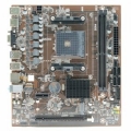 Мат.плата AM4 B450 Afox B450D4-MA-V4 1*PCI-Ex16 2*DDR4 4*SATA3 M.2 USB3.0 GLAN D-Sub HDMI mATX RTL