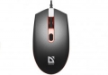Мышь Defender Dot MB-986 black USB 7цветов, 4D,1600dpi (52986)