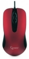 Мышь Gembird MOP-400-R красная USB 1000dpi, бесшумный клик
