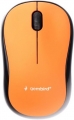 Мышь Gembird MUSW-275 оранжевая , беспроводная, 3кн., 2.4ГГц 1000dpi