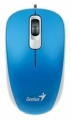 Мышь Genius DX-110 blue USB G5 1000dpi, подходит под обе руки