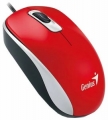 Мышь Genius DX-110 red USB 1200dpi
