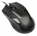 Мышь Nakatomi MON-06U black игровая 3 кнопки + ролик прокрутки, USB