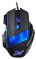 Мышь Oklick 775G Ice Claw черный/синий USB игровая 2400dpi