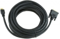 Кабель HDMI- DVI Cablexpert 1.8m single link, 19M/19M, черный, позол.разъемы, экран [CC-HDMI-DVI-6]