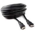 Кабель HDMI- HDMI 15m Cablexpert v2.0, 19M/19M, черный, позол.разъемы, экран, серия Light [CC-HDMI4L-15M]