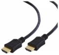 Кабель HDMI- HDMI 1m Cablexpert v2.0, 19M/19M, черный, позол.разъемы [CC-HDMI4L-1M]