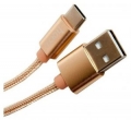 Кабель USB 2.0 Am-&gt;Type-C 1.0m Hoco X2 золотой