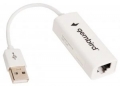 Адаптер LAN - USB Gembird NIC-U4 USB2.0 10/100 Мбит/с, портативный, белый