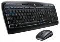 Комплект клавиатура + мышь Logitech MK330 black USB Wireless Combo (920-003995)