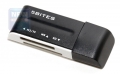 Карт-ридер внешний 5bites RE2-102BK USB2.0 / ALL-IN-ONE / USB PLUG / BLACK