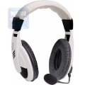 Гарнитура Defender HN-750 Gryphon white, кабель 2м (63747)