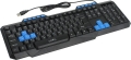 Клавиатура Oklick 750G black/blue USB Multimedia Gamer