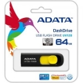 Флеш диск 64Gb ADATA UV128 Yellow USB 3.0, (AUV128-64G-RBY)