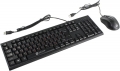 Комплект клавиатура + мышь Oklick 620M Black USB проводной