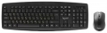 Комплект клавиатура + мышь беспроводная Gembird KBS-8000 black USB 1600dpi