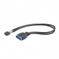 Переходник USB2-USB3 Cablexpert 0.3m 9pin/19pin [CC-U3U2-01]