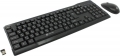 Комплект клавиатура + мышь Oklick 230M black USB беспроводной, Nano Receiver 2.4ГГц