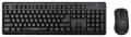 Комплект клавиатура + мышь Oklick 270M black USB 2.4ГГц беспроводной slim