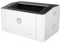 Принтер лазерный A4 HP Laser 107w (4ZB78A)