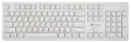 Клавиатура Oklick 505M white USB slim