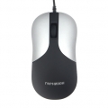 Мышь Гарнизон GM-215 черный/серый USB, чип- Х, , soft touch, 1000 DPI, 2кн.+колесо-кнопка, каб. 1,5м