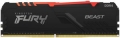 Модуль памяти DDR4 8Gb 3200MHz Kingston Fury Beast RGB (KF432C16BBA/8) RTL