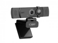 Веб-камера CBR CW-872FHD Black, 5 МП, 1920х1080, USB 2.0, встроенный микрофон с шумоподавлением, фикс.фокус, крепление на мониторе