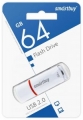 Флеш накопитель 64GB SmartBuy Crown White (SB64GBCRW-W)