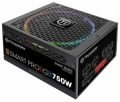 Блок питания 750W Thermaltake Smart PRO RGB 80+ bronze (24+4+4pin) APFC 140mm fan color LED 9xSATA Cab Manag ( длина кабеля 0.6м )