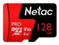 Карта памяти microSDXC 128Gb Netac Сlass 10 UHS-I U3 P500 PRO (NT02P500PRO-128G-S)