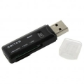 Картридер внешний 5bites RE3-200BK USB3.0 / SD / TF / USB PLUG / BLACK