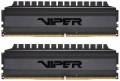 Модуль памяти DDR4 2x4Gb 3200MHz Patriot Viper Blackout (PVB48G320C6K) RTL