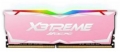 Модуль памяти DDR4 8Gb 3200MHz OCPC X3 16-20-20-40 с радиатором, розовый, RGB (MMX3A8GD432C16PK)