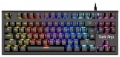 Клавиатура Defender Dark Arts GK-375 RU, Rainbow,87 клавиш, механическая (45375)