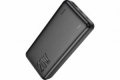 Портативный аккумулятор (Power Bank) Hoco J87A Tacker черный 20000mah PD 20W / QC3.0