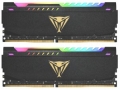 Модуль памяти DDR4 2x16Gb 3200MHz Patriot Viper Steel RGB (PVSR432G320C8K) RTL