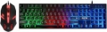 Комплект клавиатура + мышь Defender Glion C-123 RU, Light, игровой,подсветка (45123)