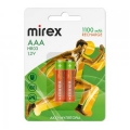 Аккумулятор AAA / R03 Mirex 1100mAh (2шт) (HR03-11-E2)
