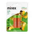 Аккумулятор AA / R6 Mirex 2700mAh (2шт) ecopack (HR6-27-E2)