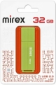 Флеш накопитель 32Gb Mirex Line Green (13600-FMULGN32)