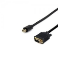 Кабель mDisplayPort-VGA Cablexpert 1.8m 20M/25M черный, позол.разъемы [CC-mDPM-VGAM-6]